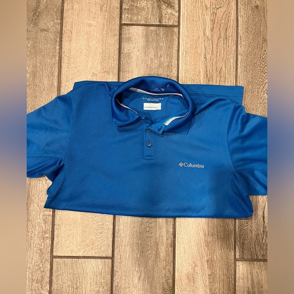 COLUMBIA MENS OMNI SHADE POLO SIZE S - Picture 4 of 6